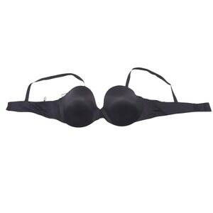 Maidenform Comfort Devotion Bra 38B Convertible Strapless Multiway Black